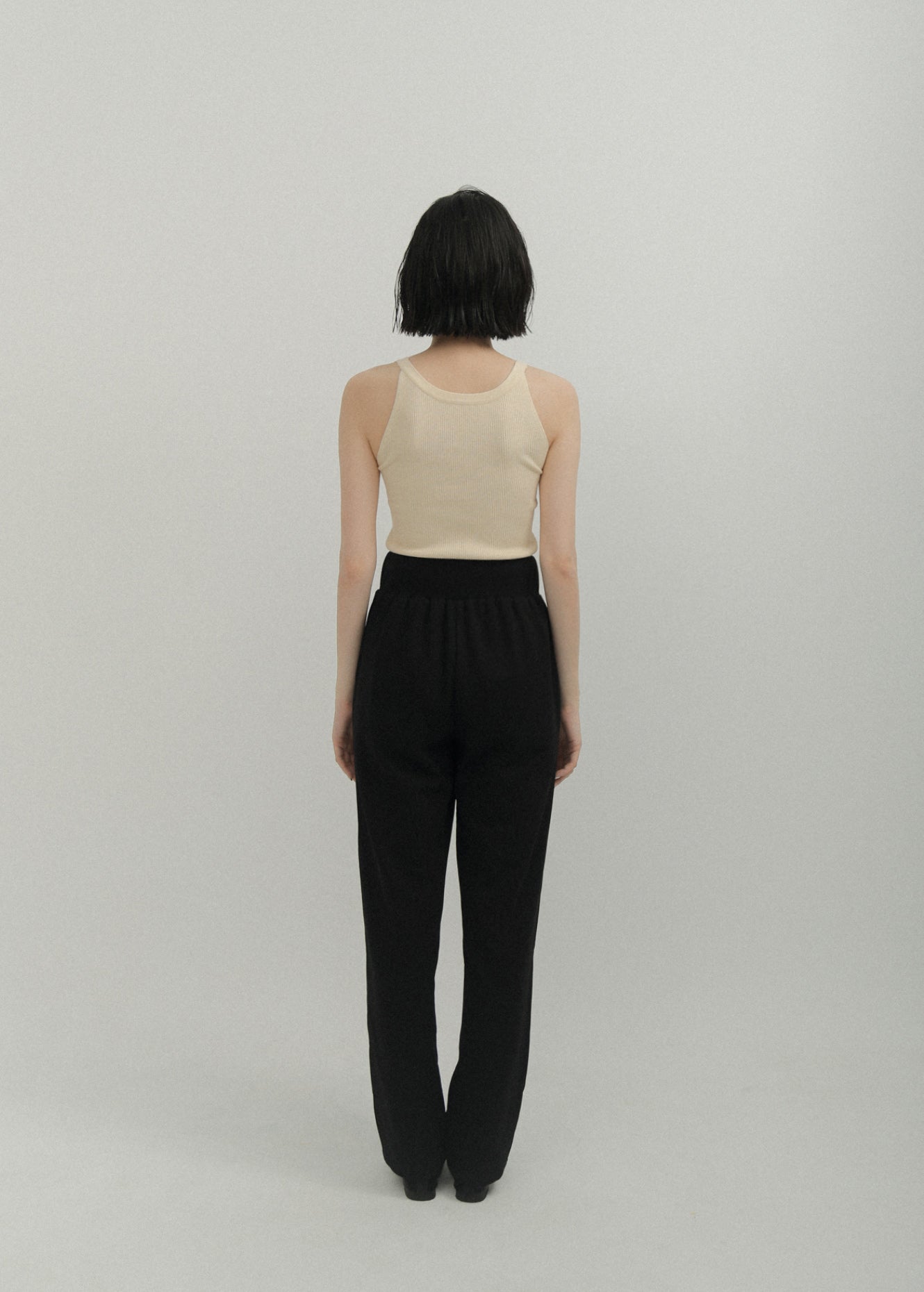 LM Leme logo trousers(Black)