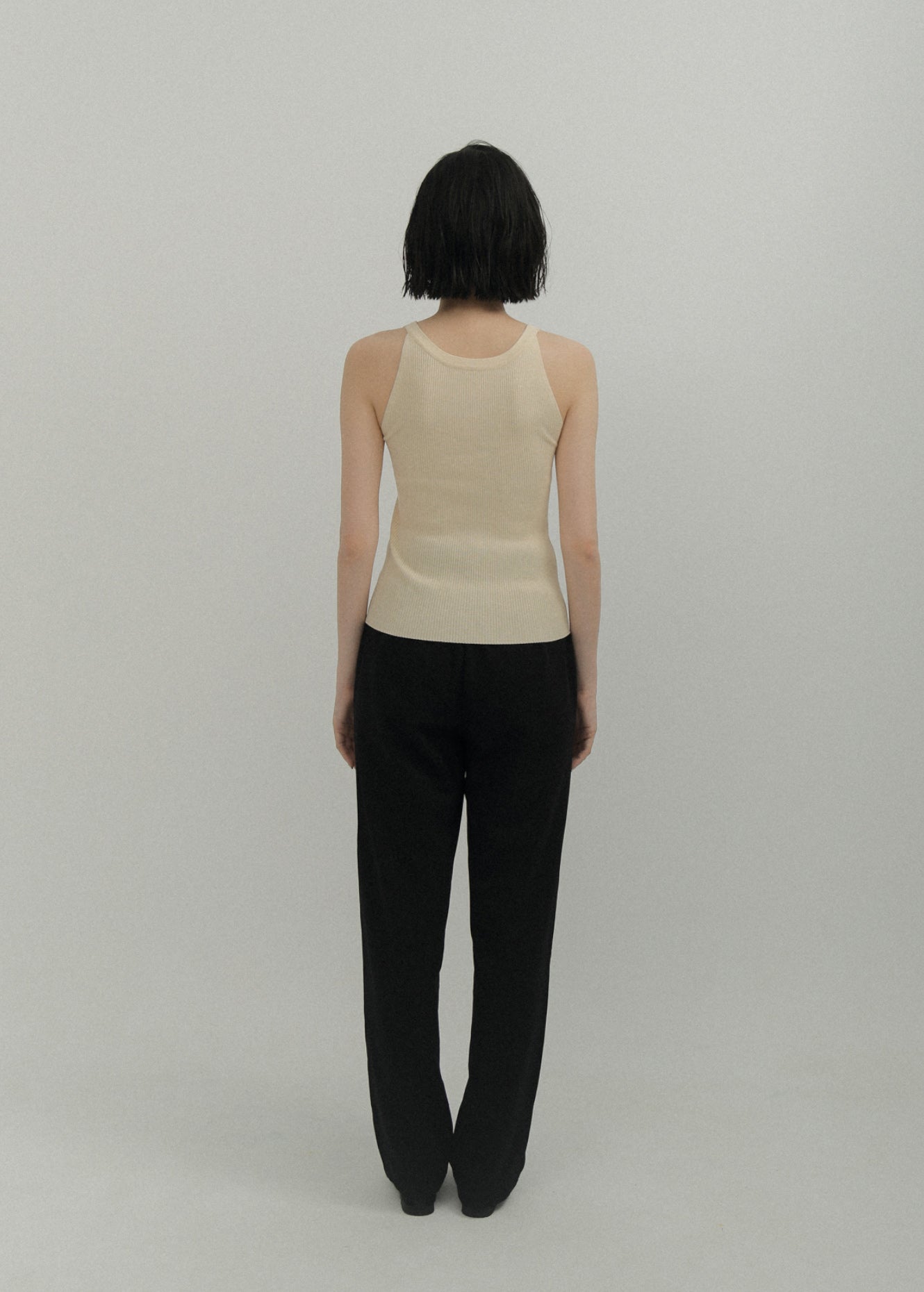 leme 2way knit vest(Beige)