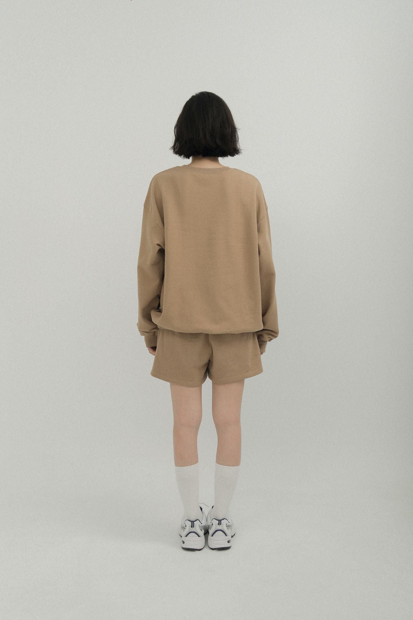 LM Leme logo sweatshirt(Brown)