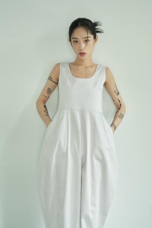 LM 花瓶洋裝(淡紫)
