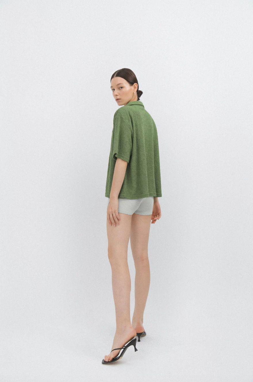 LM knit short(Mint green)